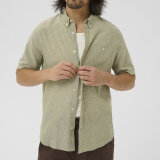Matinique - Matinique - Trostol shirt hør | K/Æ Hørskjorte Capulet Olive Matinique - Matinique - Trostol shirt hør | K/Æ Hørskjorte Capulet Olive