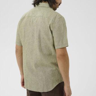 Matinique - Matinique - Trostol shirt hør | K/Æ Hørskjorte Capulet Olive