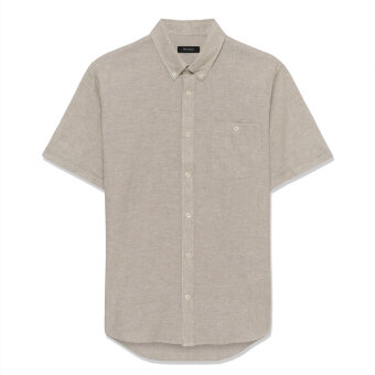 Matinique - Matinique - Trostol shirt hør | K/Æ Hørskjorte Winter Twig