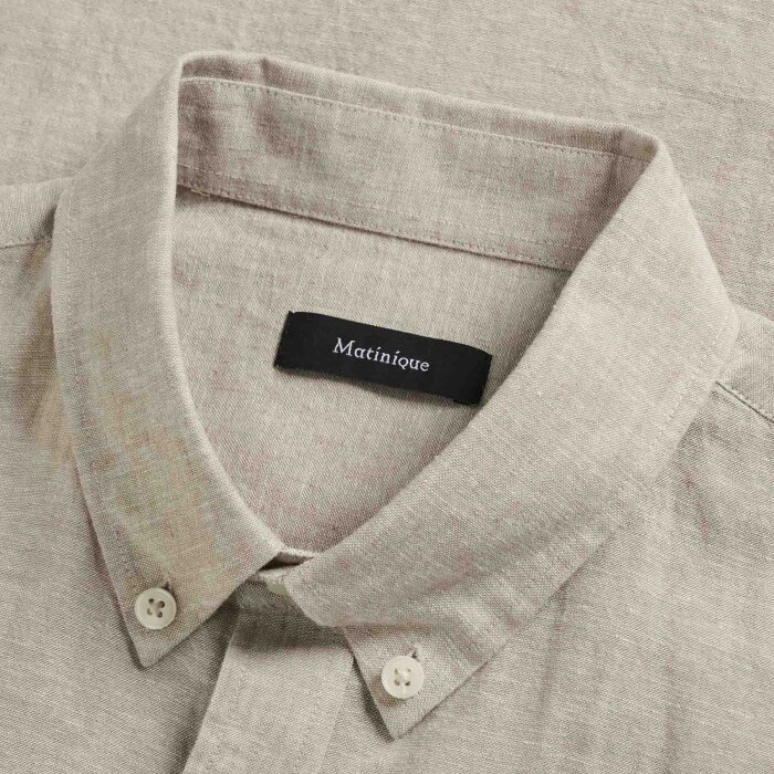 Matinique - Matinique - Trostol shirt hør | K/Æ Hørskjorte Winter Twig