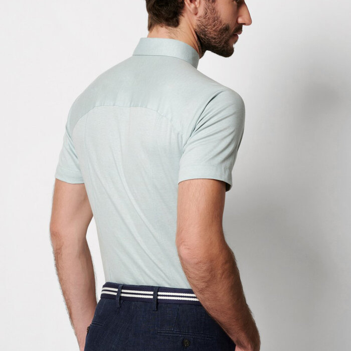 Desoto - Desoto - 97032 551 | K/Æ Jersey Skjorte Powder Blue