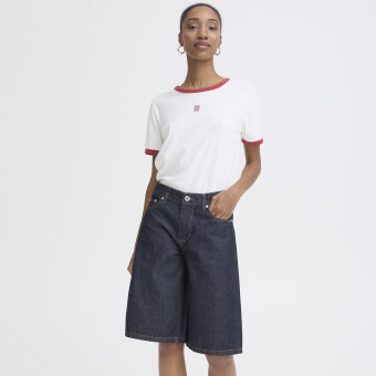 ICHI ( Dame ) - ICHI - IHKIRSTEN BERMUDA SHO | SHORTS DENIM AUTH