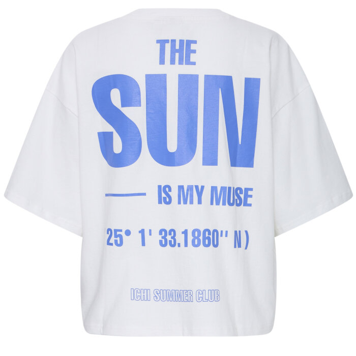 ICHI ( Dame ) - ICHI - IHNICA SS4 | T-SHIRT CLOUD DANCER