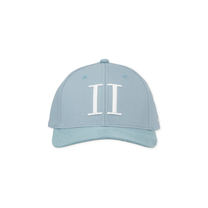 LES DEUX - Les Deux - Baseball cap suede | Kasket Faded denim Blue