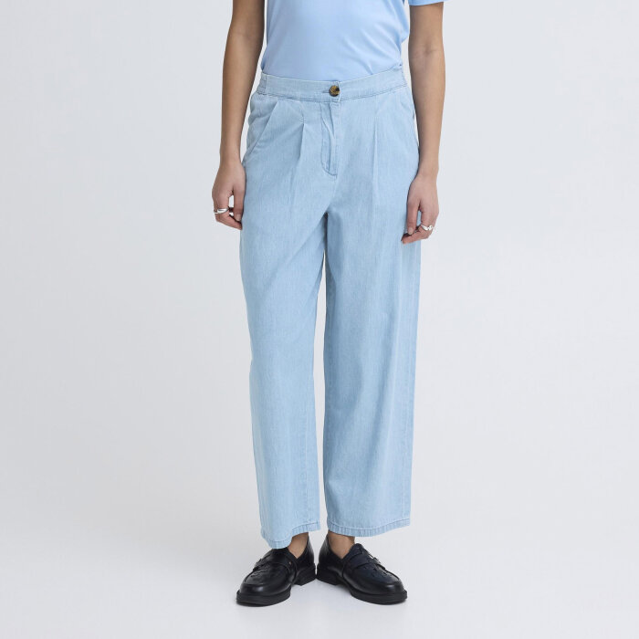 ICHI ( Dame ) - ICHI - IHBARCY PA2 | BUKSER 200343 LIGHT BLUE