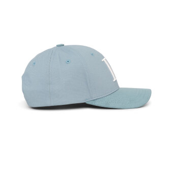 LES DEUX - Les Deux - Baseball cap suede | Kasket Faded denim Blue