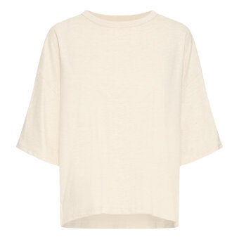 ICHI ( Dame ) - ICHI - IHPALMER EX LOOSE SS | T-SHIRT BIRCH MEL