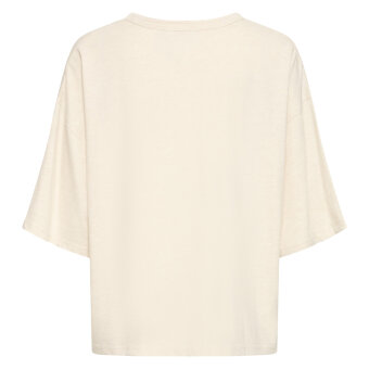 ICHI ( Dame ) - ICHI - IHPALMER EX LOOSE SS | T-SHIRT BIRCH MEL