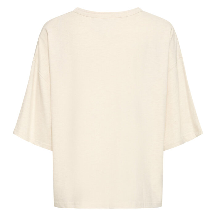 ICHI ( Dame ) - ICHI - IHPALMER EX LOOSE SS | T-SHIRT BIRCH MEL