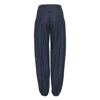 Pulz Jeans ( Dame )  - PULZ - PZJILL WIDE DENIM PANT | BUKSER DARK BLUE DENIM