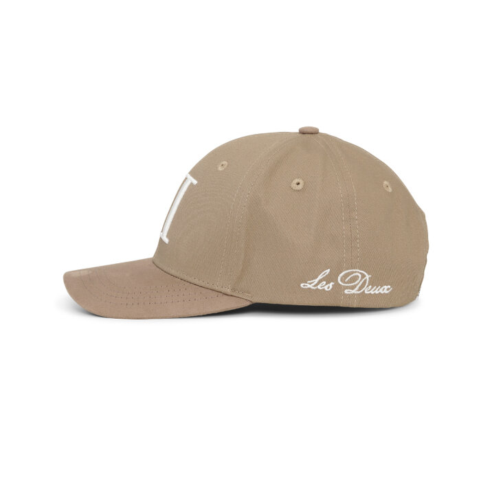 LES DEUX - Les Deux - Baseball cap suede | Kasket Desert Taupe