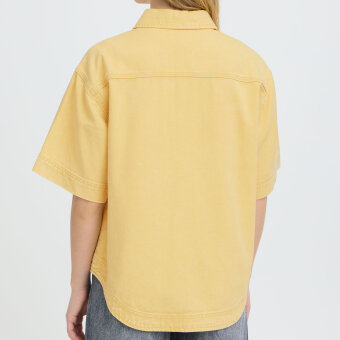Pulz Jeans ( Dame )  - PULZ - PZCINDY SHIRT | SKJORTE SUNLIGHT