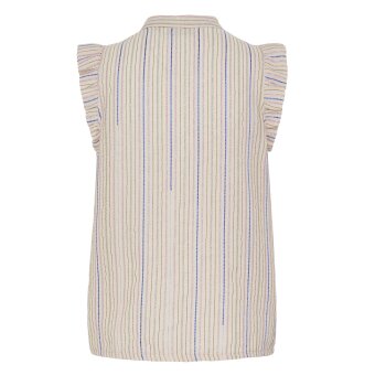 Pulz Jeans ( Dame )  - PULZ - PZCHARLOTTE TOP | SKJORTE CLOUD DANCER
