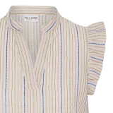 Pulz Jeans ( Dame )  - PULZ - PZCHARLOTTE TOP | SKJORTE CLOUD DANCER