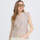 Pulz Jeans ( Dame )  - PULZ - PZCHARLOTTE TOP | SKJORTE CLOUD DANCER