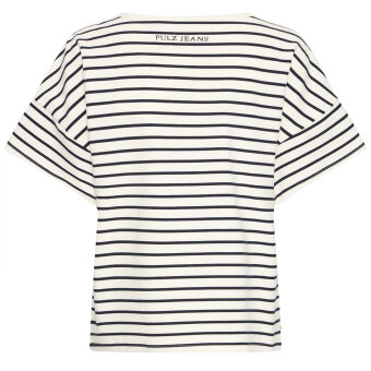 Pulz Jeans ( Dame )  - PULZ - PZCAMILLA | T-SHIRT BLACK