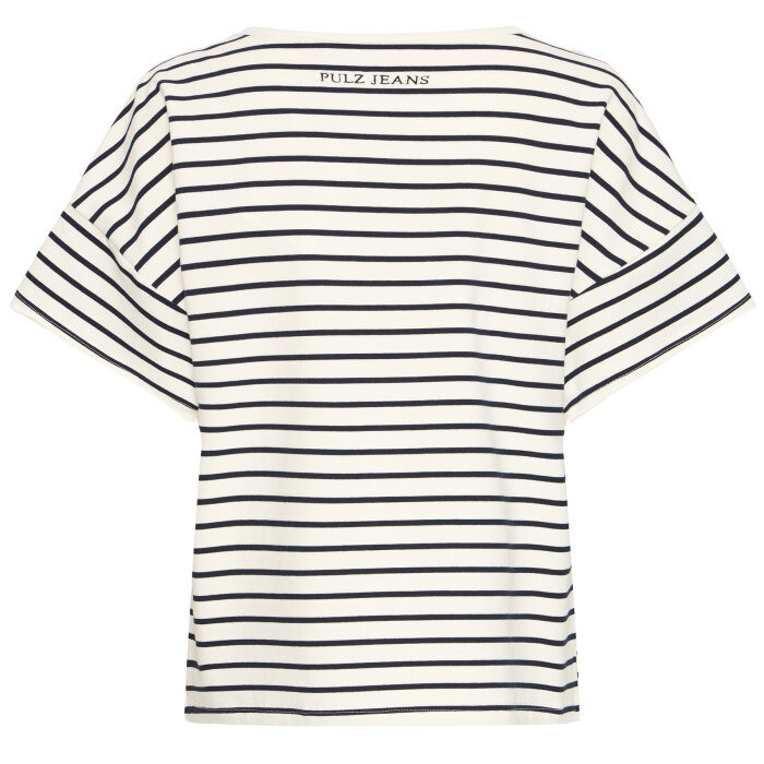 Pulz Jeans ( Dame )  - PULZ - PZCAMILLA | T-SHIRT BLACK