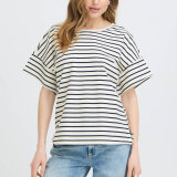 Pulz Jeans ( Dame )  - PULZ - PZCAMILLA | T-SHIRT BLACK