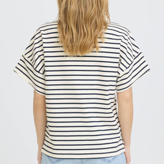 Pulz Jeans ( Dame )  - PULZ - PZCAMILLA | T-SHIRT BLACK