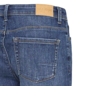 Pulz Jeans ( Dame )  - PULZ - PZKAYLA HW | SHORTS  MEDIUM BLUE