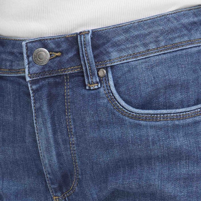Pulz Jeans ( Dame )  - PULZ - PZKAYLA HW | SHORTS  MEDIUM BLUE