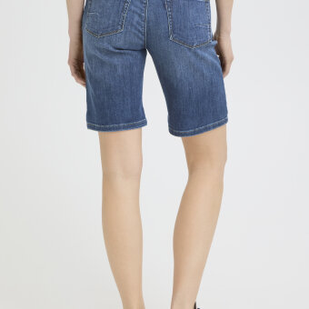 Pulz Jeans ( Dame )  - PULZ - PZKAYLA HW | SHORTS  MEDIUM BLUE