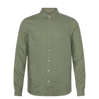 Mos Mosh Gallery - Mos Mosh - Theo linen shirt | Hørskjorte Watercress 