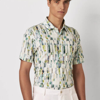 Desoto - Desoto - 82232 612 | K/Æ Skjorte Artful Green