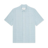 LES DEUX - Les Deux - Structured shirt | K/Æ Skjorte Skyway Blue