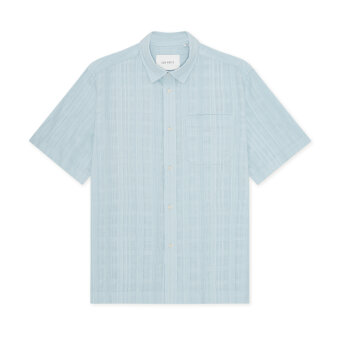 LES DEUX - Les Deux - Structured shirt | K/Æ Skjorte Skyway Blue