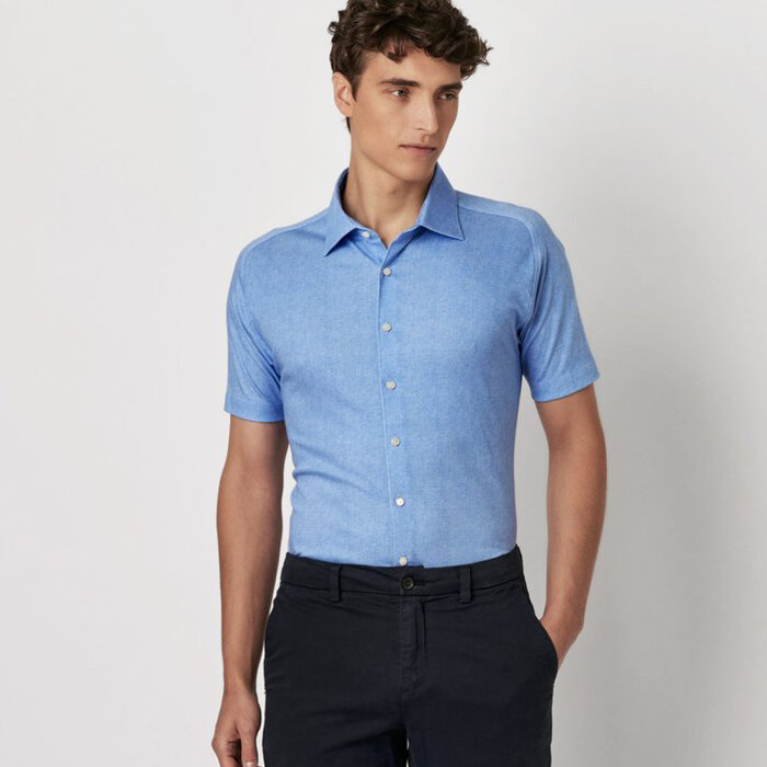 Desoto - Desoto - 83032 530 | K/Æ Skjorte Blue Oxford