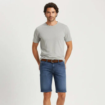 Alberto - Alberto - Pipe denim 1370 834 | Shorts Blue