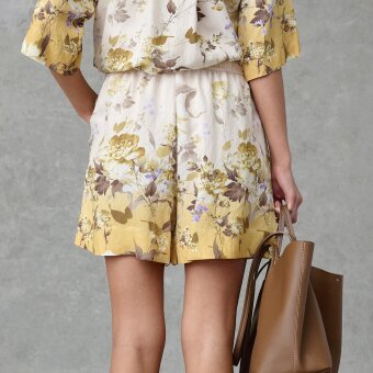 Love&divine ( Dame ) - LOVE&DIVINE - LOVE970-13 | SHORTS YELLOW/BROWN