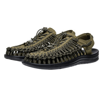 KEEN - Keen - UNEEK Sneaker Sandal | Sandaler Dark Olive Black