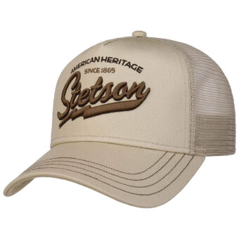 STETSON - Stetson - Trucker American Heri. | Kasket Beige
