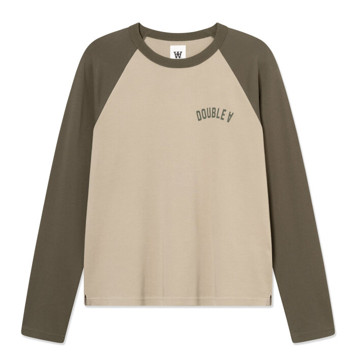 Double A by Wood Wood - Wood Wood - WWDiego LS tee | T-shirt Grape Leaf