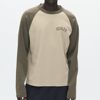Double A by Wood Wood - Wood Wood - WWDiego LS tee | T-shirt Grape Leaf