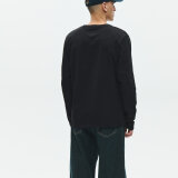 Double A by Wood Wood - Wood Wood - Ace LS tee | T-shirt Black Beauty