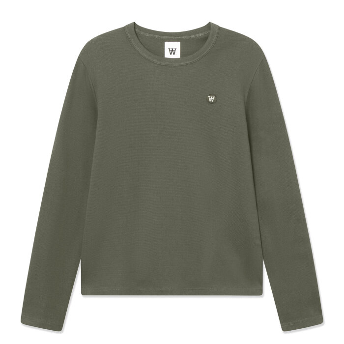 Double A by Wood Wood - Wood Wood - Ace LS tee | T-shirt Grape Leaf 
