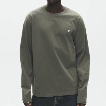Double A by Wood Wood - Wood Wood - Ace LS tee | T-shirt Grape Leaf 