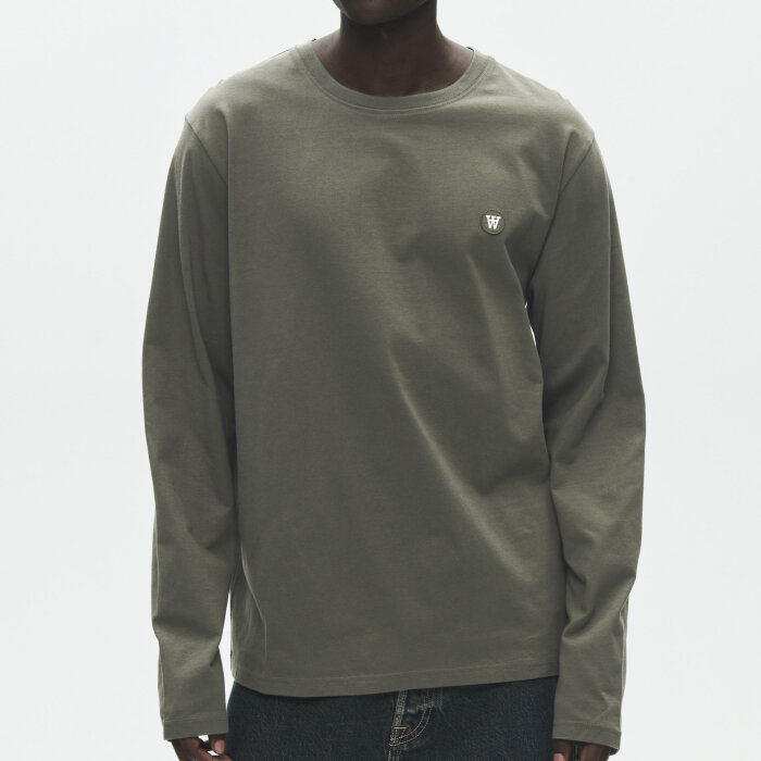Double A by Wood Wood - Wood Wood - Ace LS tee | T-shirt Grape Leaf 