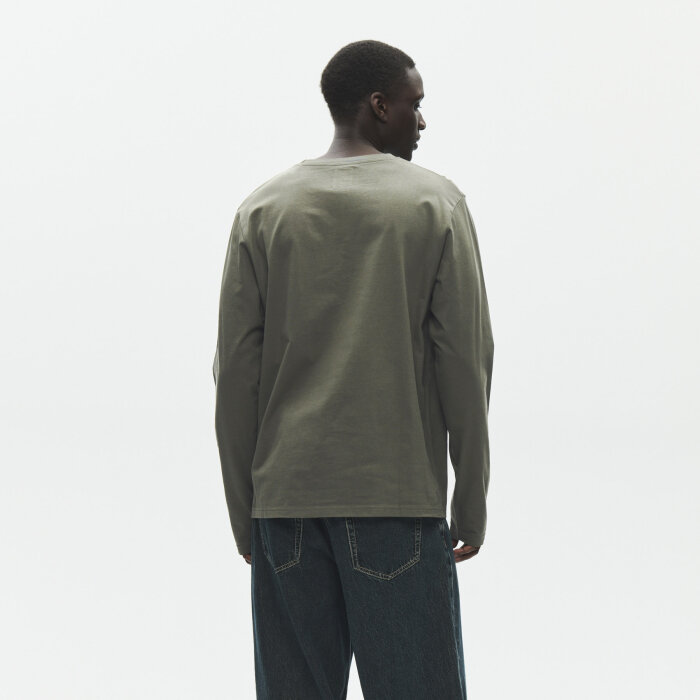 Double A by Wood Wood - Wood Wood - Ace LS tee | T-shirt Grape Leaf 