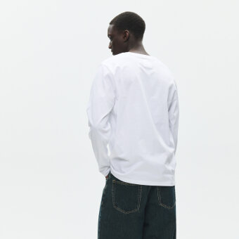 Double A by Wood Wood - Wood Wood - Ace LS tee | T-shirt Bright White