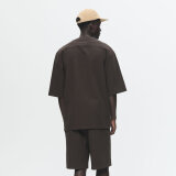 Double A by Wood Wood - Wood Wood - WWHardy shirt | K/Æ Skjorte Licorice Double A by Wood Wood - Wood Wood - WWHardy shirt | K/Æ Skjorte Licorice