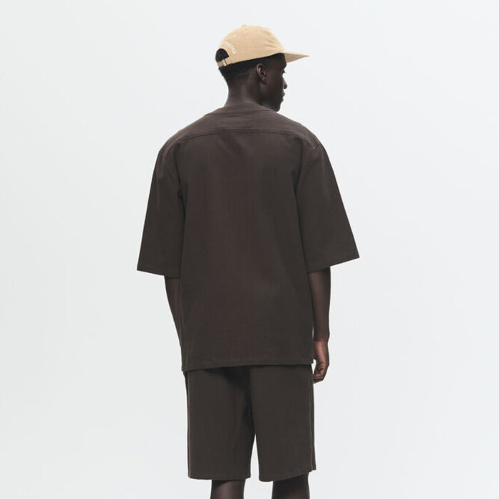 Double A by Wood Wood - Wood Wood - WWHardy shirt | K/Æ Skjorte Licorice 