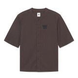 Double A by Wood Wood - Wood Wood - WWHardy shirt | K/Æ Skjorte Licorice Double A by Wood Wood - Wood Wood - WWHardy shirt | K/Æ Skjorte Licorice