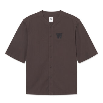 Double A by Wood Wood - Wood Wood - WWHardy shirt | K/Æ Skjorte Licorice 