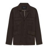 Matinique - Matinique - MaDrakes | Overshirt Choco Brown Matinique - Matinique - MaDrakes | Overshirt Choco Brown