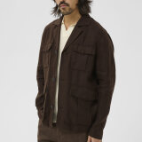Matinique - Matinique - MaDrakes | Overshirt Choco Brown Matinique - Matinique - MaDrakes | Overshirt Choco Brown
