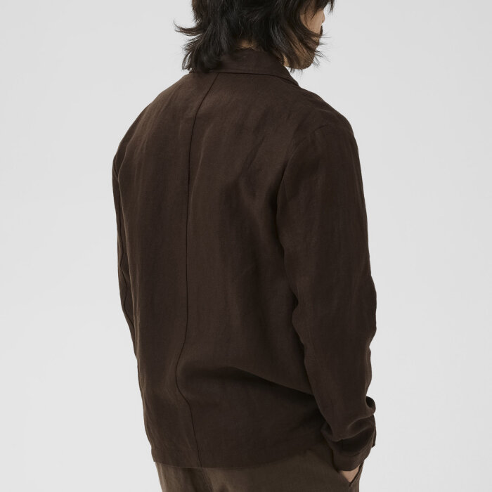 Matinique - Matinique - MaDrakes | Overshirt Choco Brown